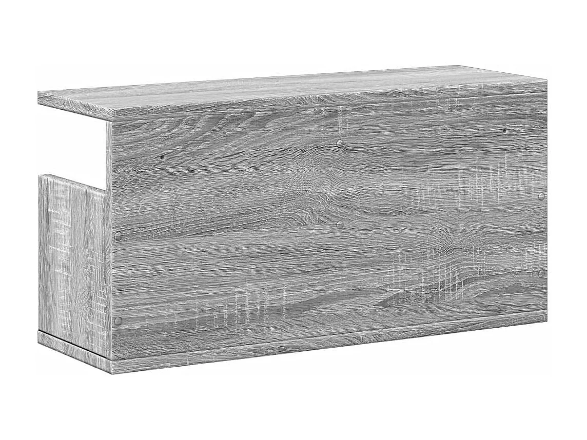 Wandschrank 60x20x30 cm Grau Sonoma Holzwerkstoff