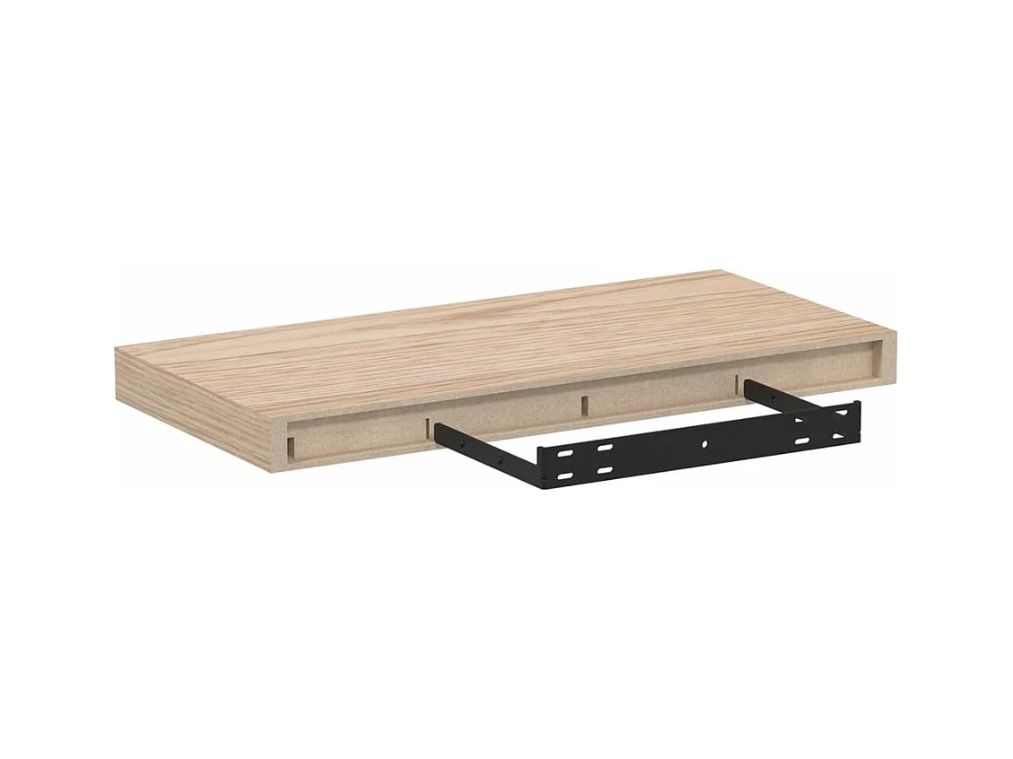 Estante flotante madera de ingeniería 50x23,5x4 cm