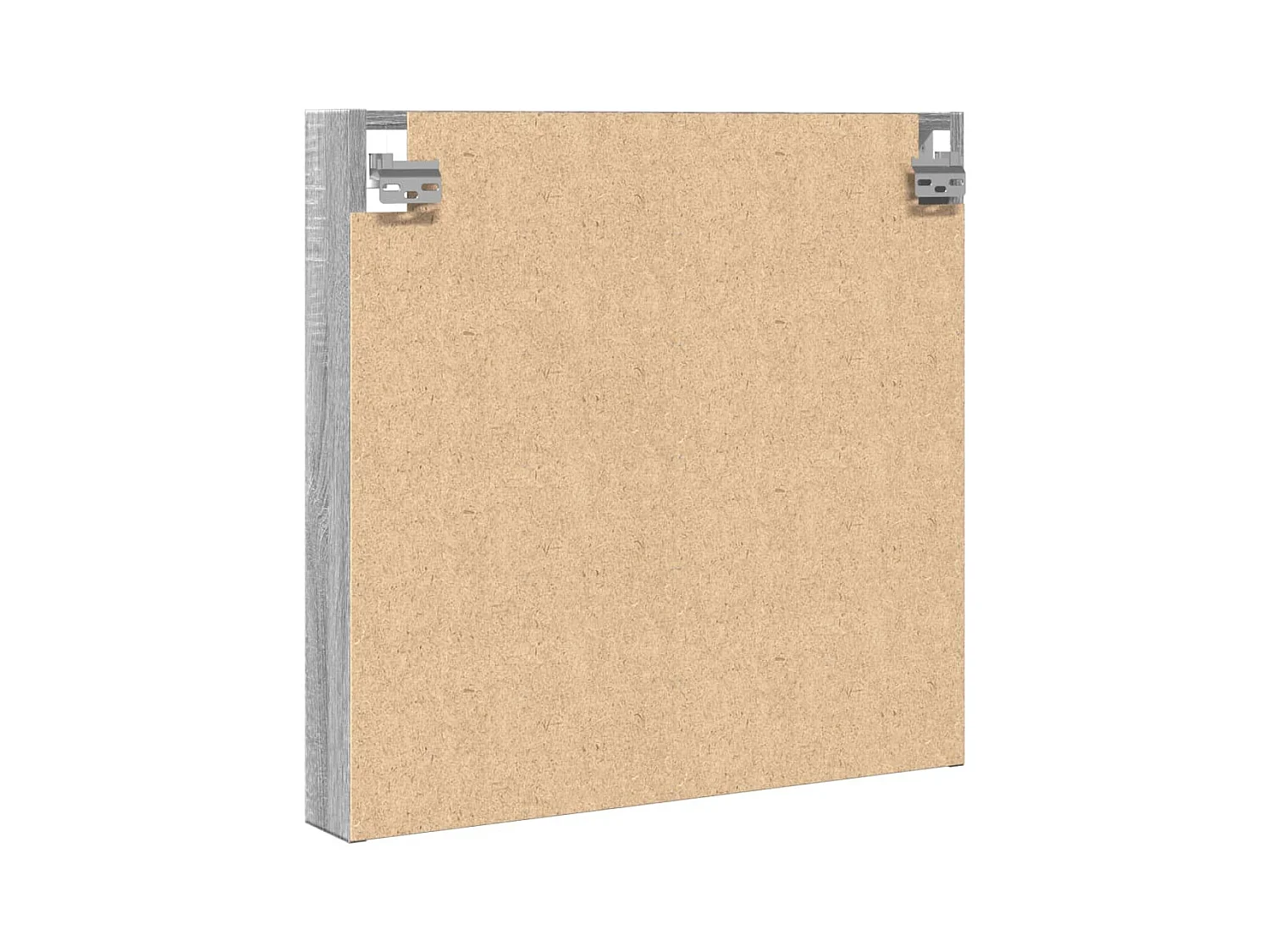 Armoire à vitrine sonoma gris 60x8,5x58 cm bois d'ingénierie