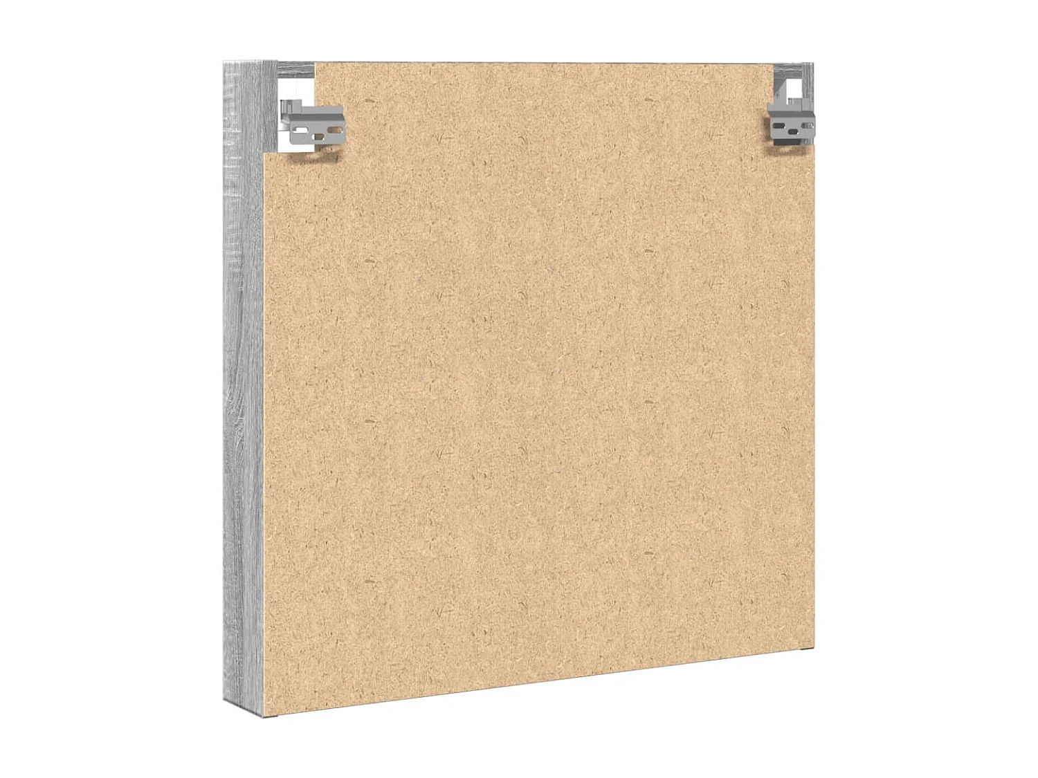 Armário vitrine 60x8,5x58 cm derivados de madeira cinza sonoma