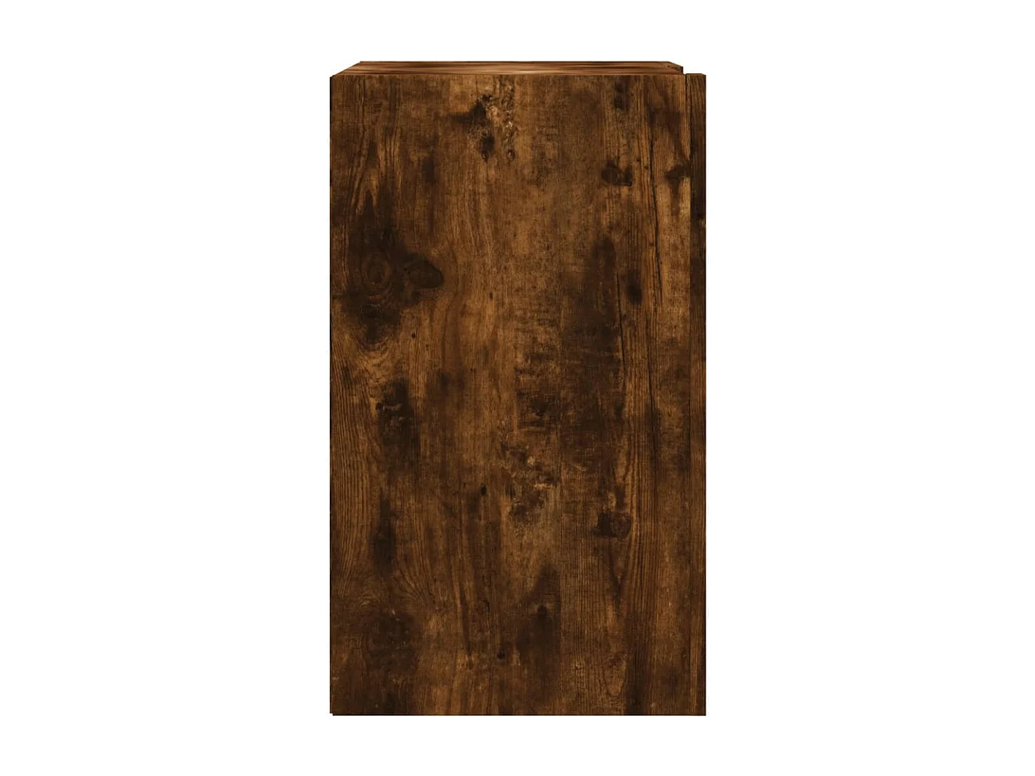 Armoire murale chêne fumé 75x35x60 cm bois d'ingénierie