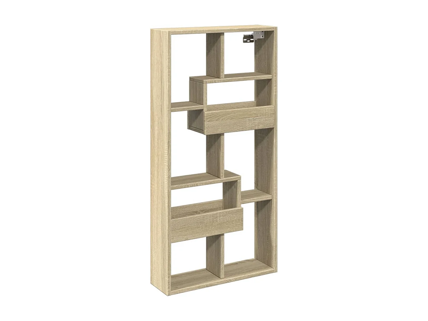 Armário parede 50x15x100 cm derivados madeira carvalho sonoma