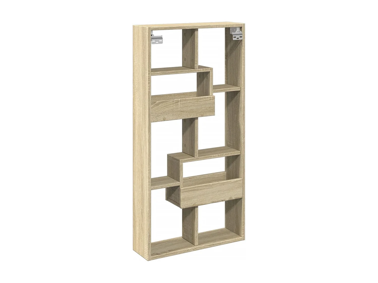 Armário parede 50x15x100 cm derivados madeira carvalho sonoma