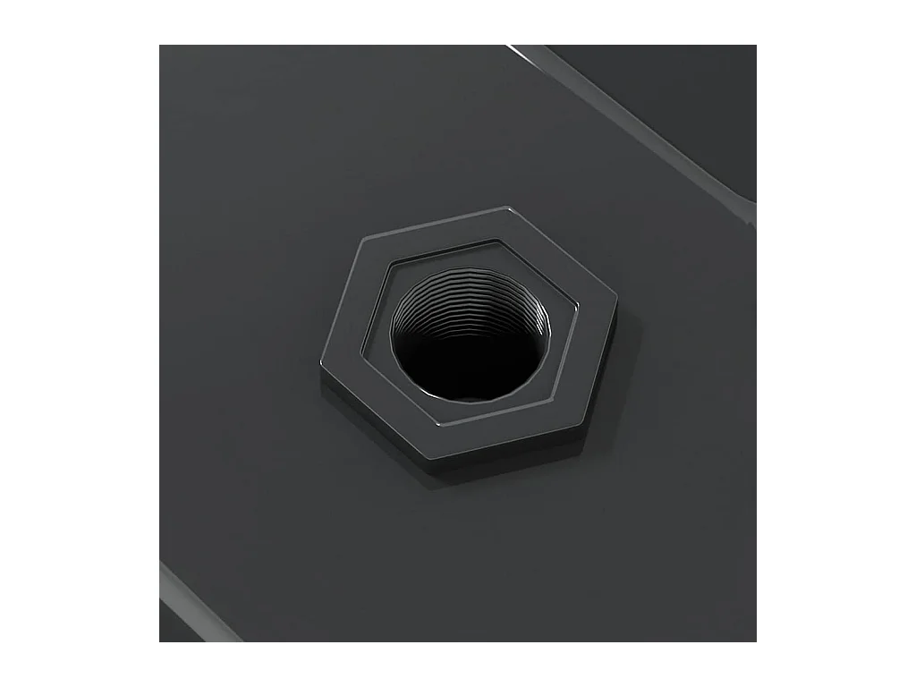 Étagères murales 2 pcs 100x23,5x3 cm noir acier inoxydable