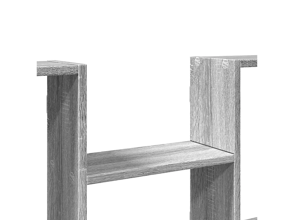 Wandregal Grau Sonoma 99x15x60 cm Holzwerkstoff