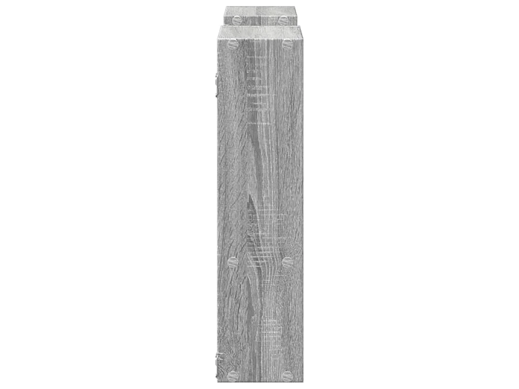 Étagère murale sonoma gris 99x15x60 cm bois ingénierie