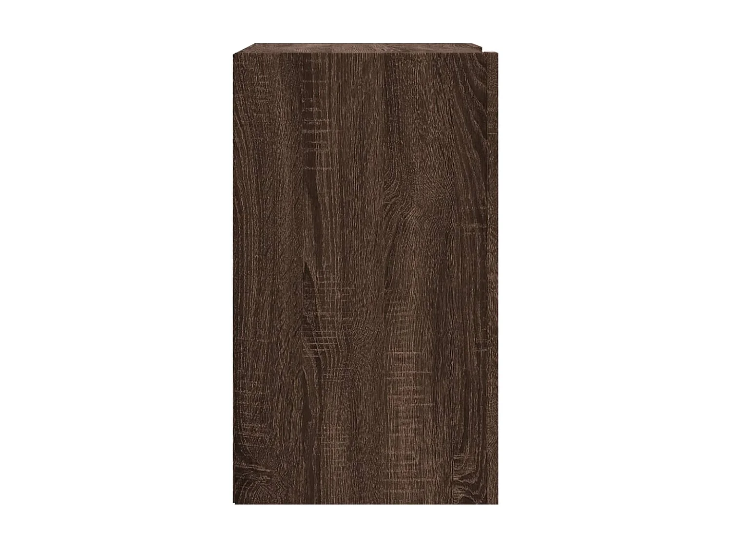 Wandregal Braun Eichen-Optik 75x35x60 cm Holzwerkstoff