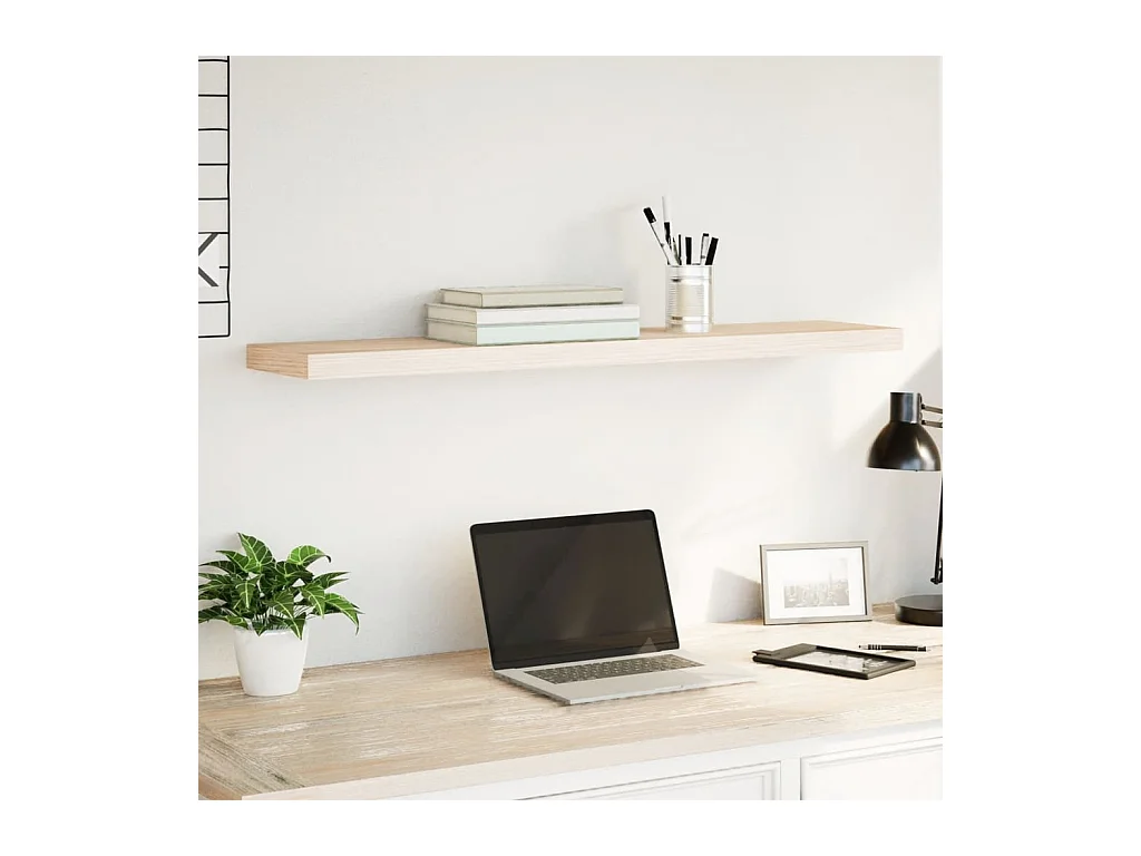 Schweberegal 110x23,5x4 cm Holzwerkstoff