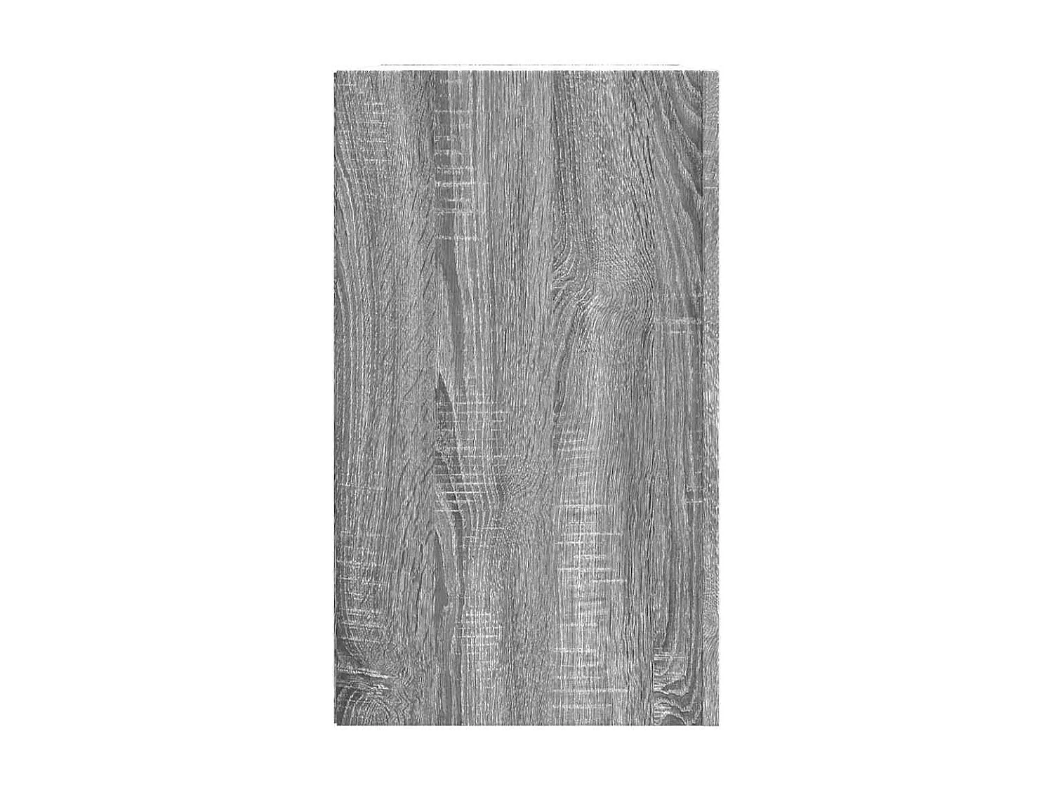 Armoire murale sonoma gris 75x35x60 cm bois d'ingénierie