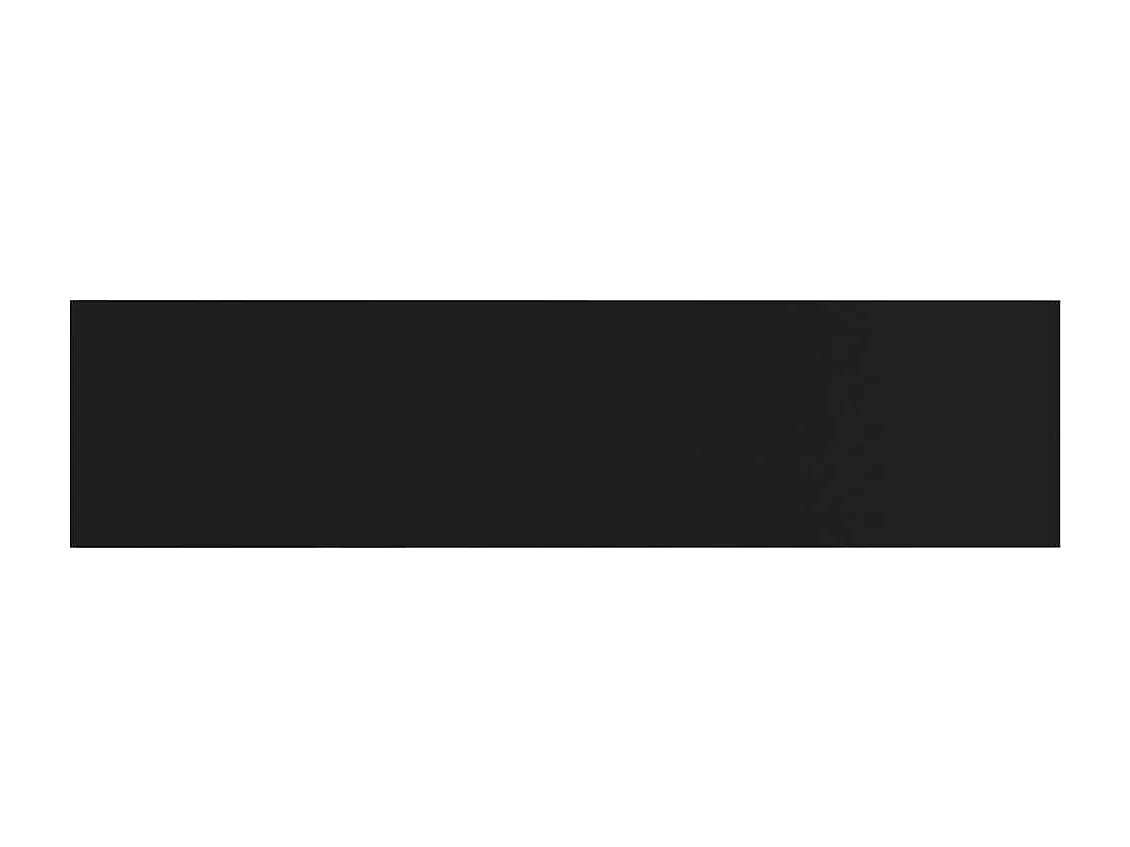 Prateleiras para estante 4 pcs 40x10x1,5cm contraplacado preto