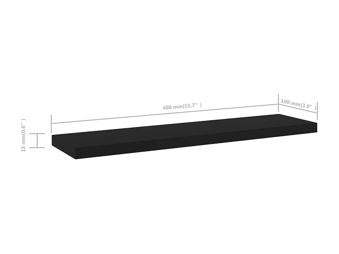 Panneaux de bibliothèque 4 pcs blanc bois d’ingénierie