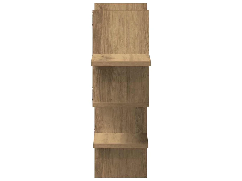 Wandregal Artisan-Eiche 124,5x18x60,5 cm Holzwerkstoff