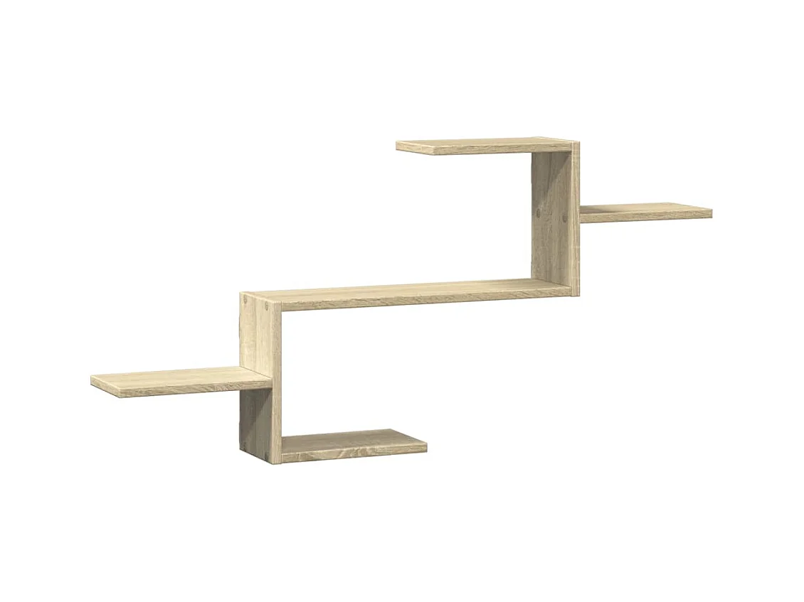 Wandregal Sonoma-Eiche 104x15x49 cm Holzwerkstoff
