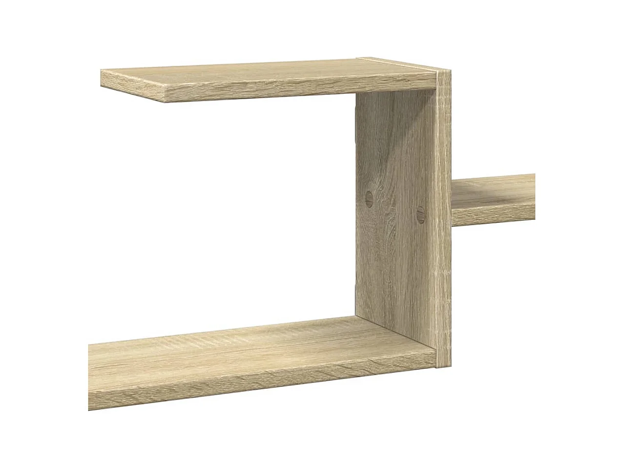 Wandregal Sonoma-Eiche 104x15x49 cm Holzwerkstoff