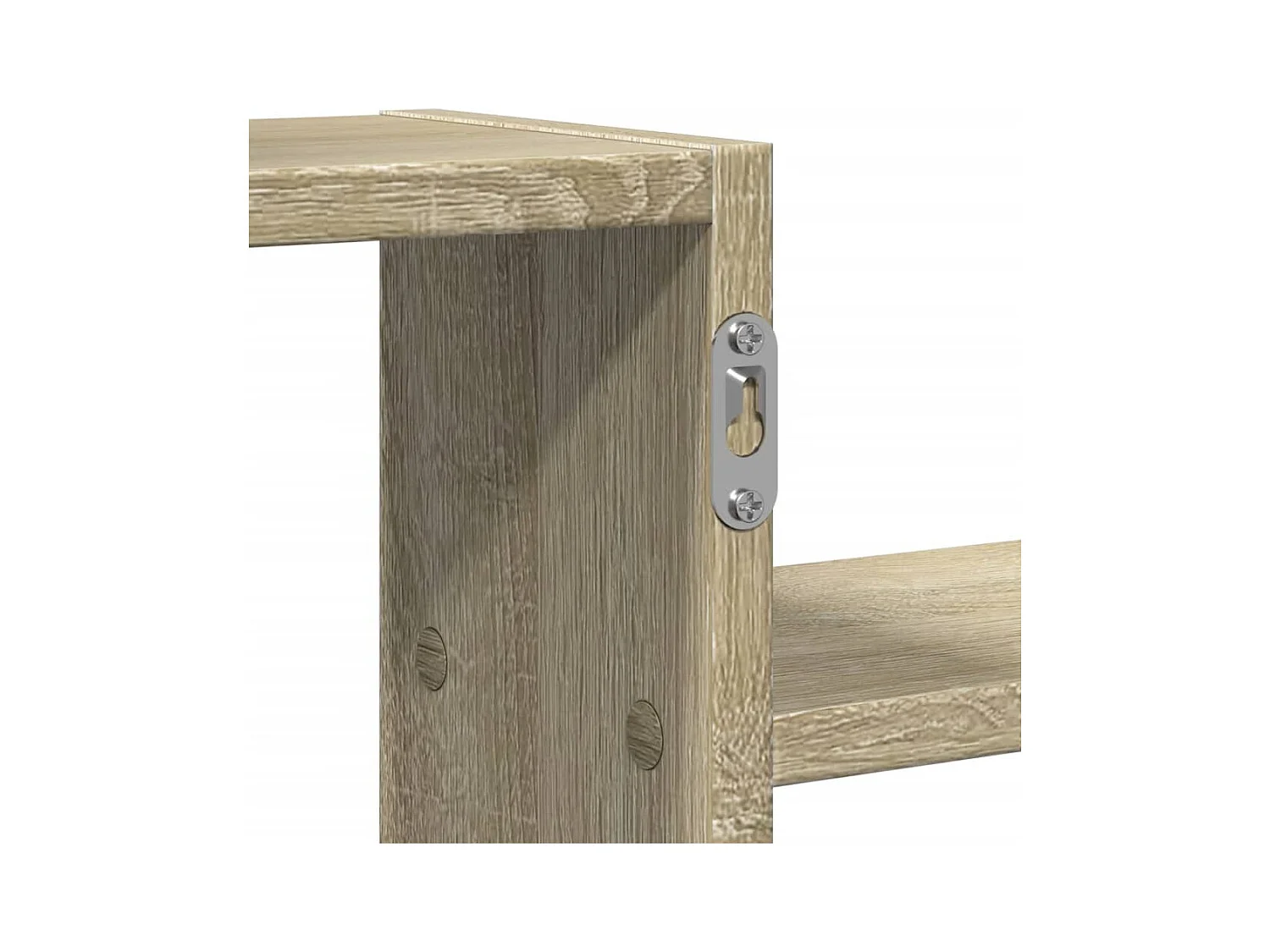 Wandregal Sonoma-Eiche 104x15x49 cm Holzwerkstoff