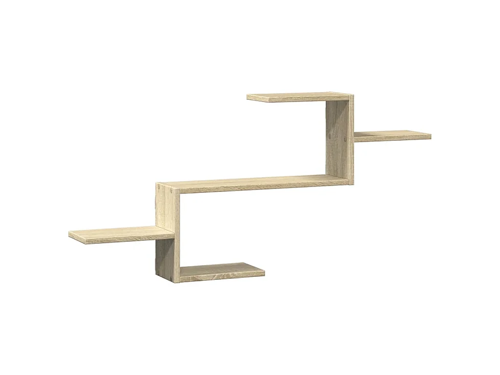Étagère murale chêne sonoma 104x15x49 cm bois d'ingénierie