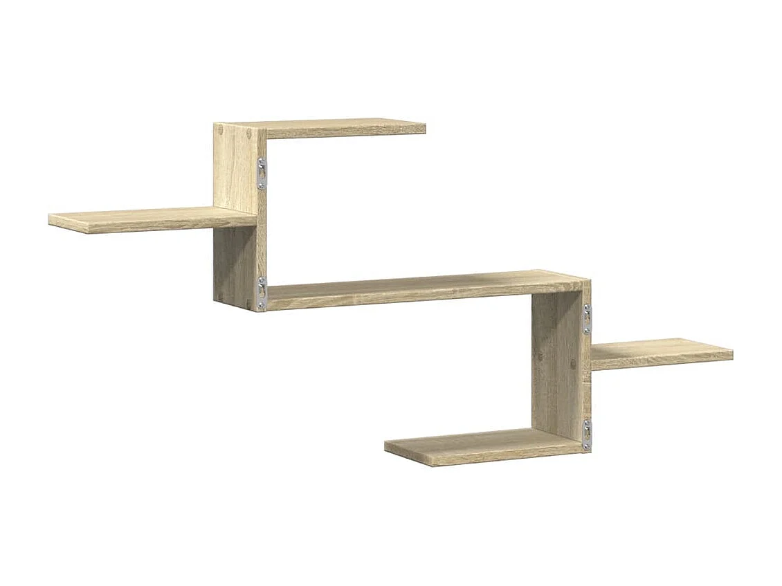 Étagère murale chêne sonoma 104x15x49 cm bois d'ingénierie