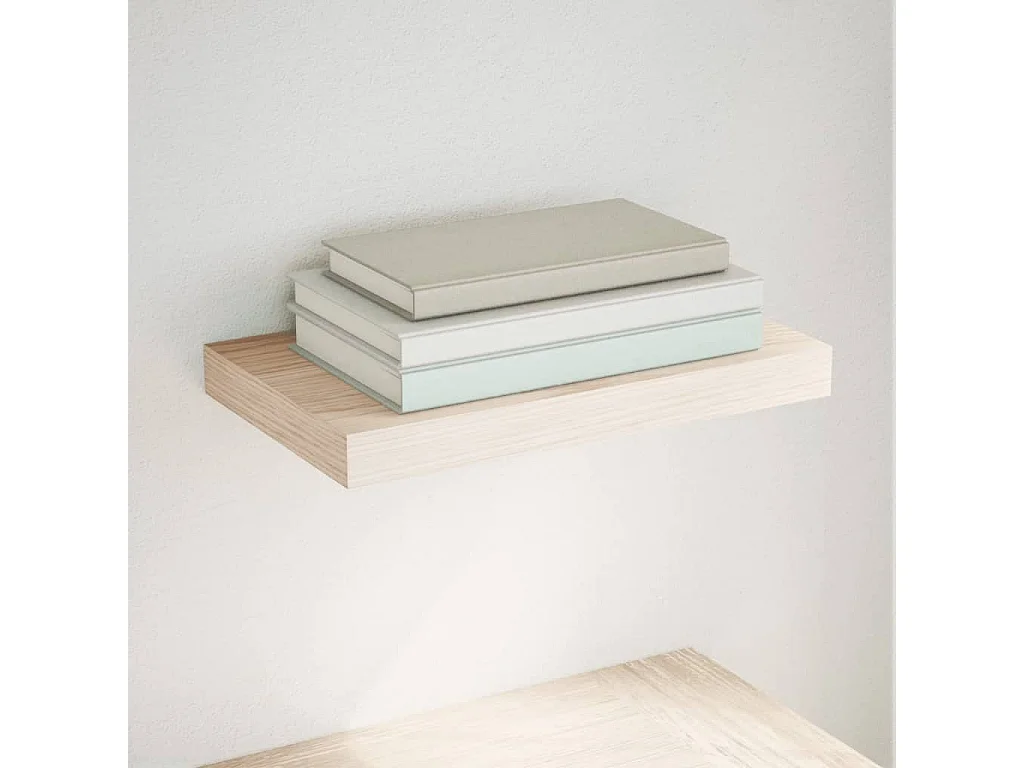 Étagère flottante 40x23,5x4 cm bois d'ingénierie