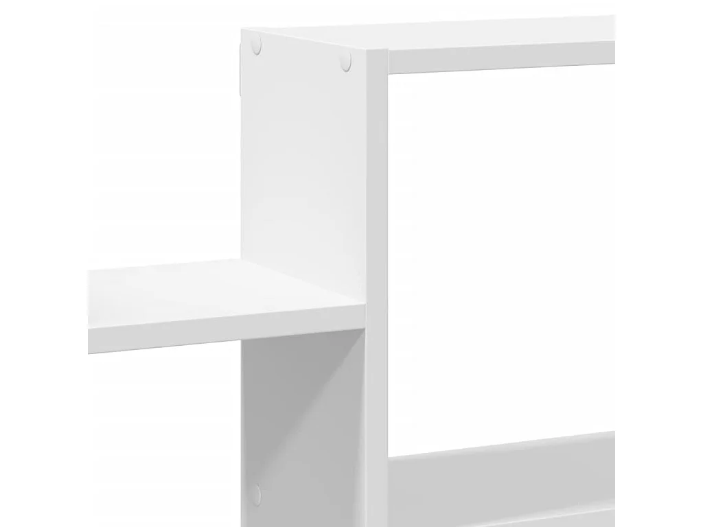 Scaffale a Parete Bianco 96x18x60 cm in Truciolato