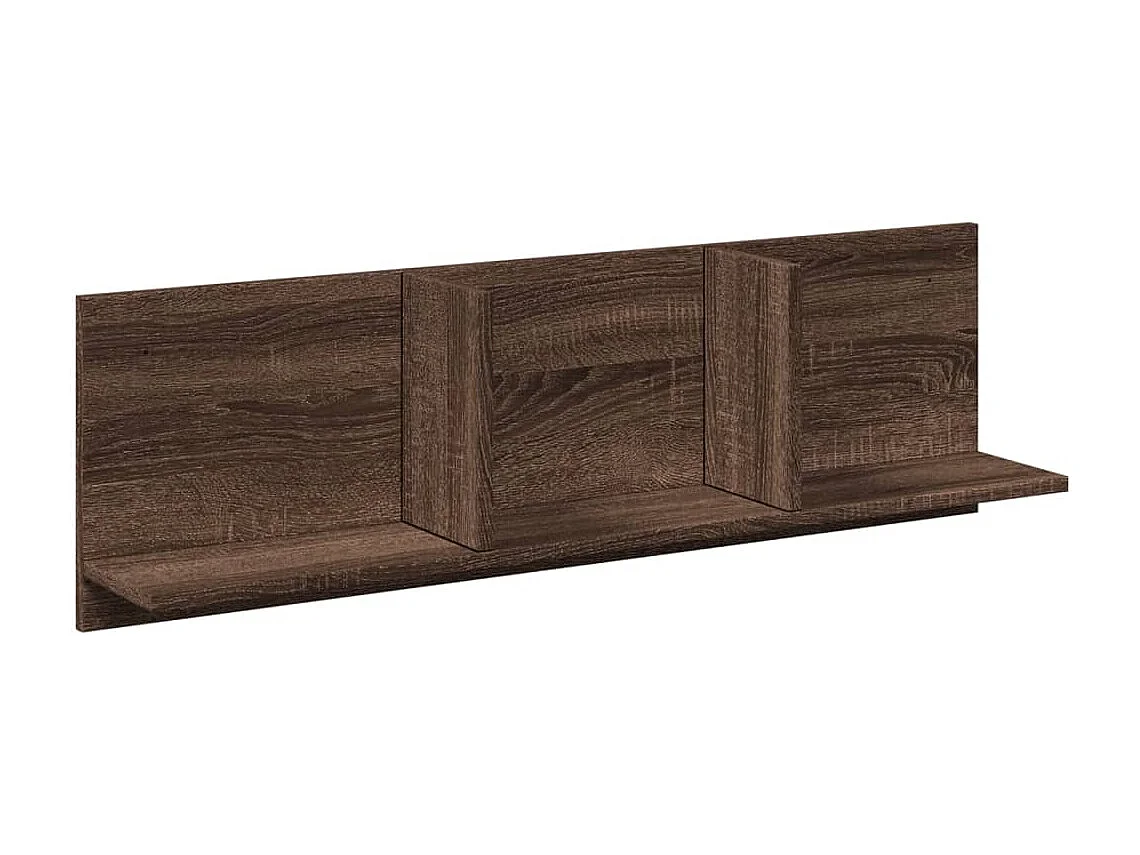 Armoire murale 100x16,5x30 cm chêne marron bois d'ingénierie