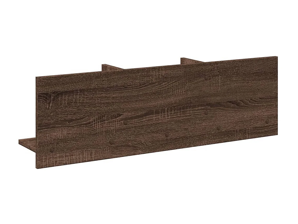 Armoire murale 100x16,5x30 cm chêne marron bois d'ingénierie
