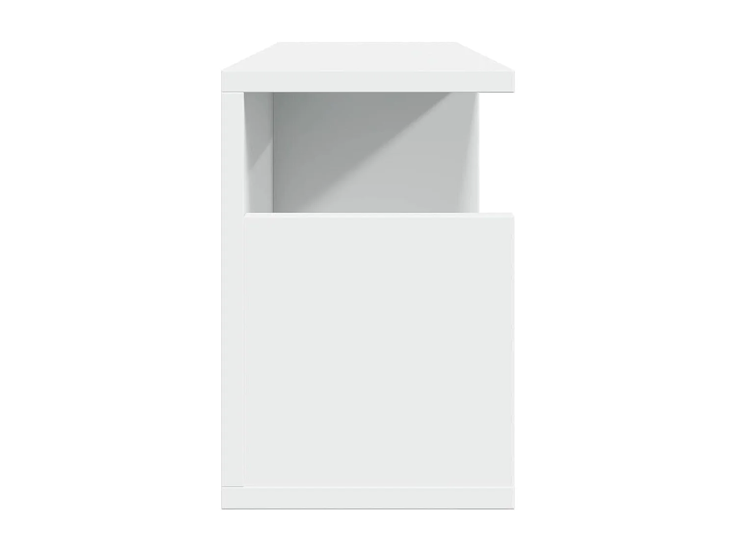 Armoire murale 60x20x30 cm blanc bois d'ingénierie