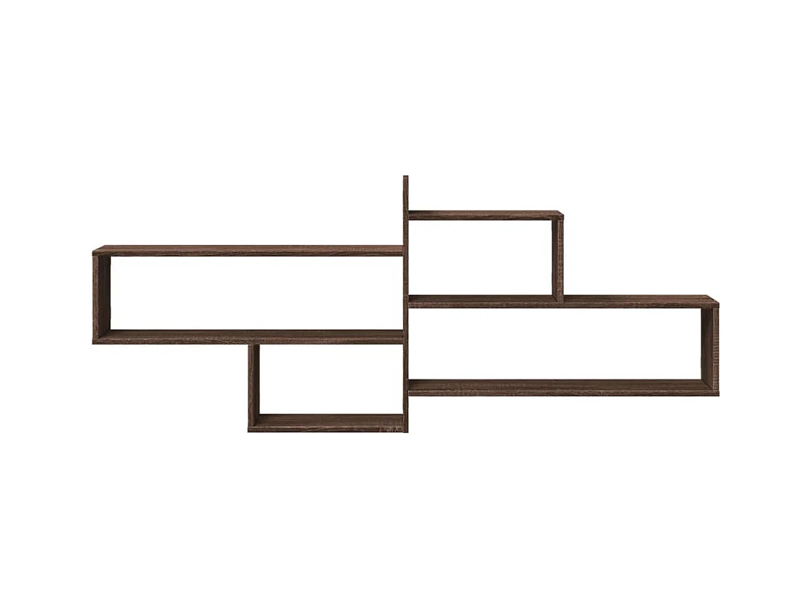 Prateleira parede 167,5x18x68cm deriv.madeira carvalho castanho