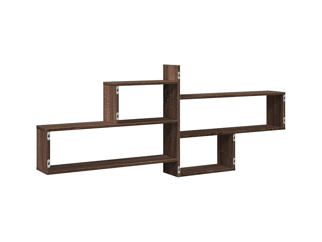 Prateleira parede 167,5x18x68cm deriv.madeira carvalho castanho