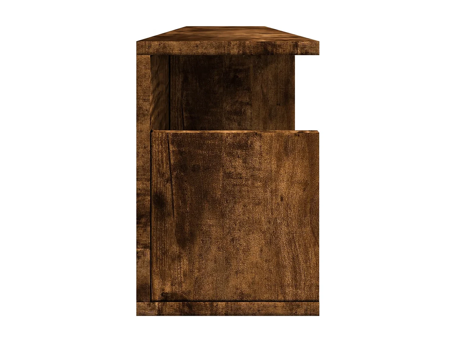 Wandschrank 100x20x30 cm Räuchereiche Holzwerkstoff