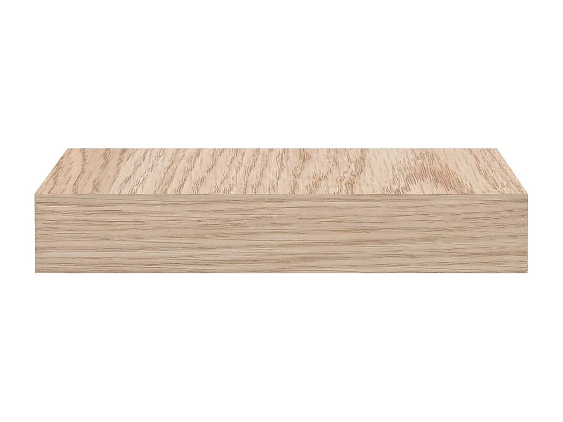Wandschappen 4 st 23x23,5x4 cm bewerkt hout