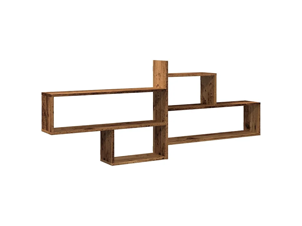 Mensola a Parete Legno Antico 167,5x18x68 cm in Truciolato
