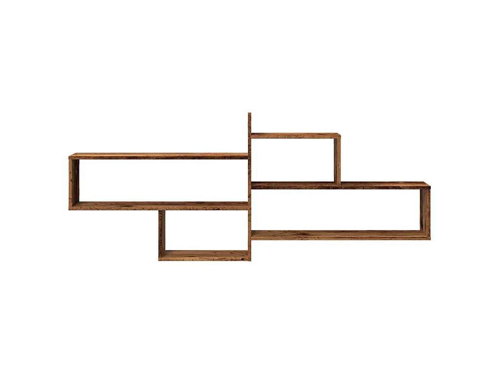 Mensola a Parete Legno Antico 167,5x18x68 cm in Truciolato