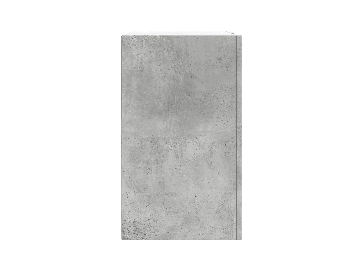 Wandregal Betongrau 75x35x60 cm Holzwerkstoff