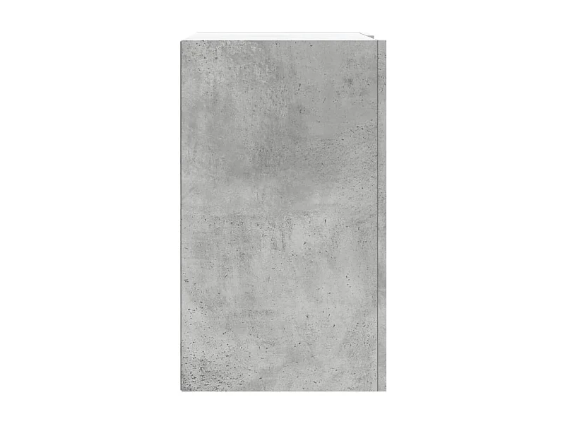 Wandkast 75x35x60 cm bewerkt hout betongrijs