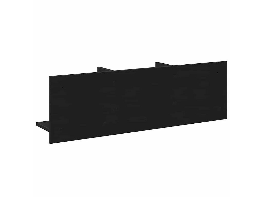 Mobile a Parete 100x16,5x30 cm Nero in Truciolato