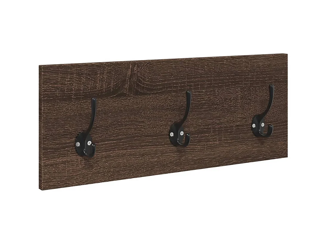 Ensemble de meubles de couloir 4 pcs chêne marron