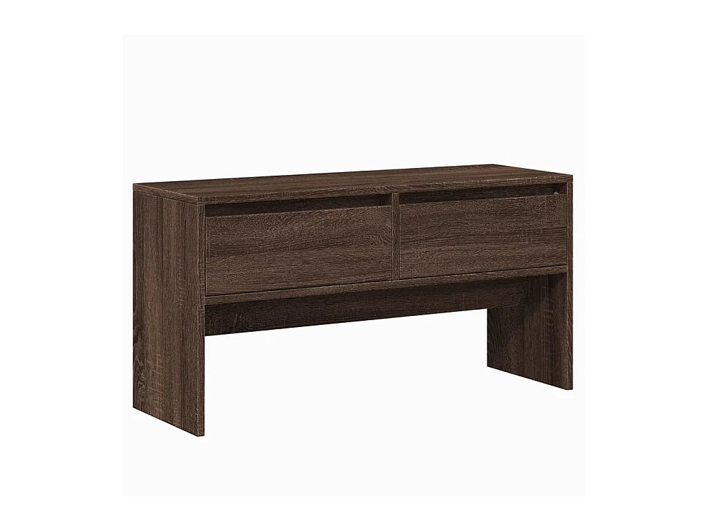 Ensemble de meubles de couloir 4 pcs chêne marron