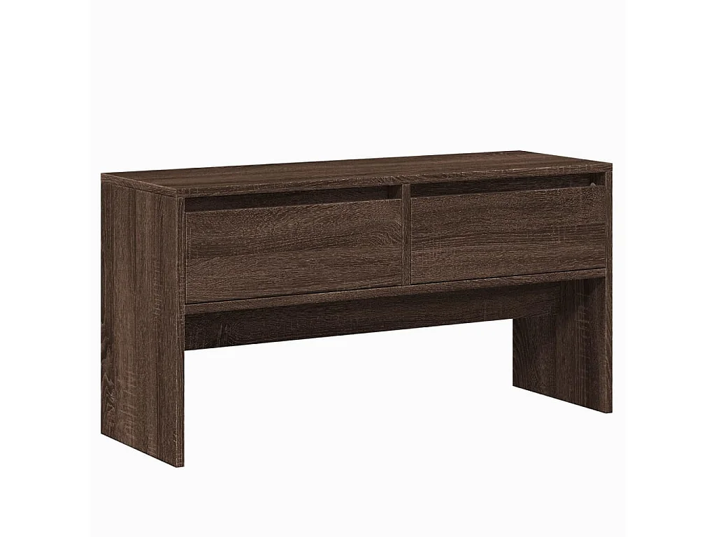 Ensemble de meubles de couloir 4 pcs chêne marron