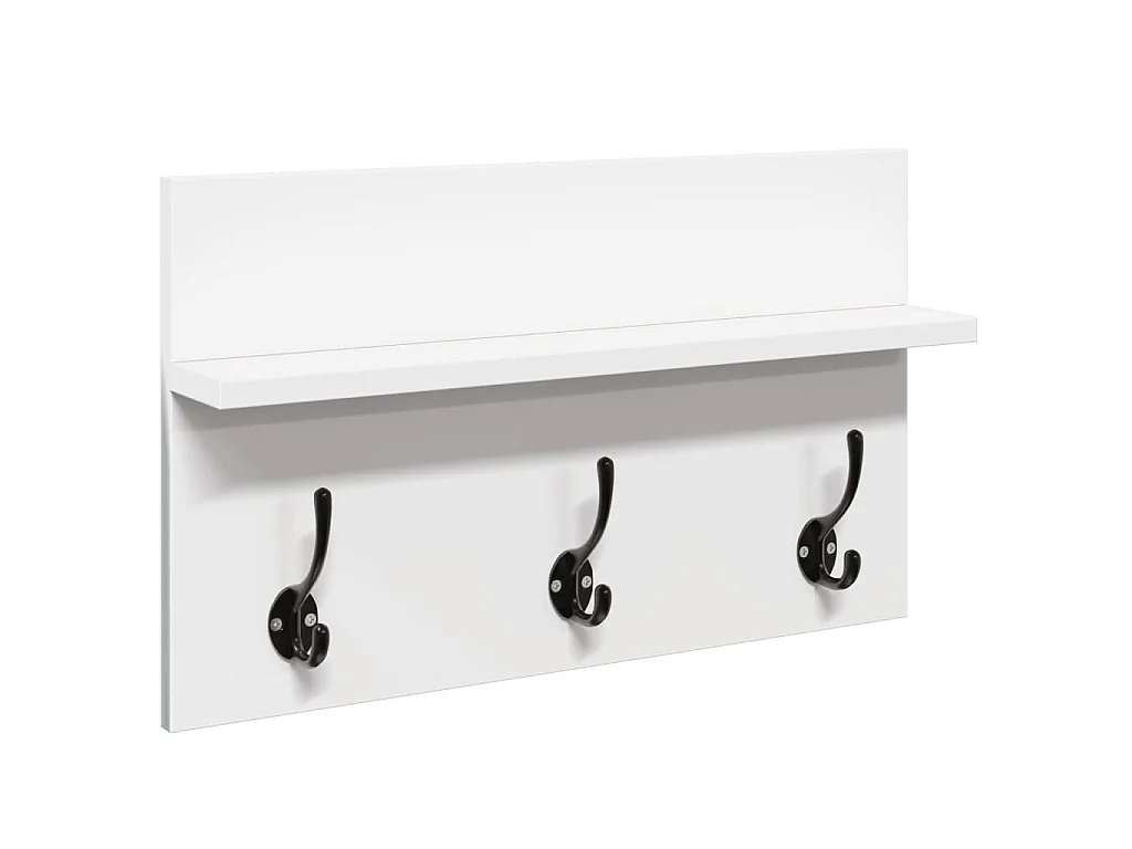 Ensemble de meubles de couloir 4 pcs blanc bois d'ingénierie