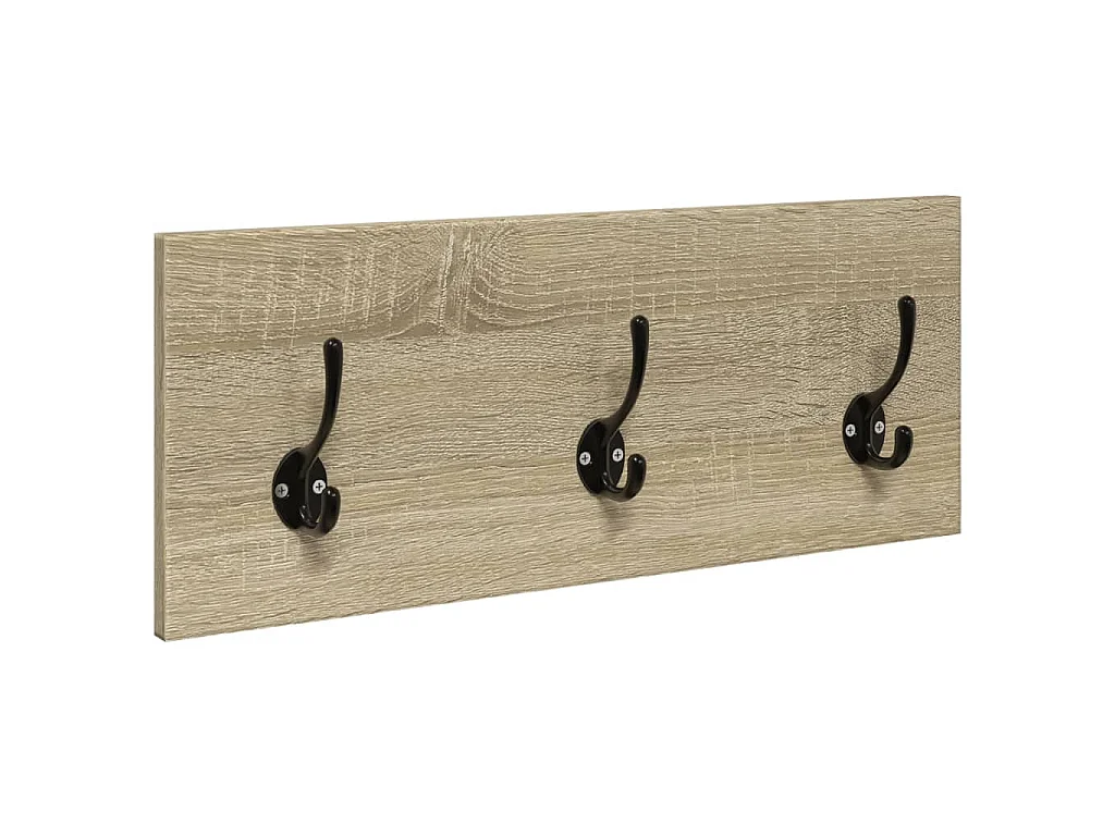 Set Mobili da Ingresso 4 pz Rovere Sonoma in Legno Multistrato