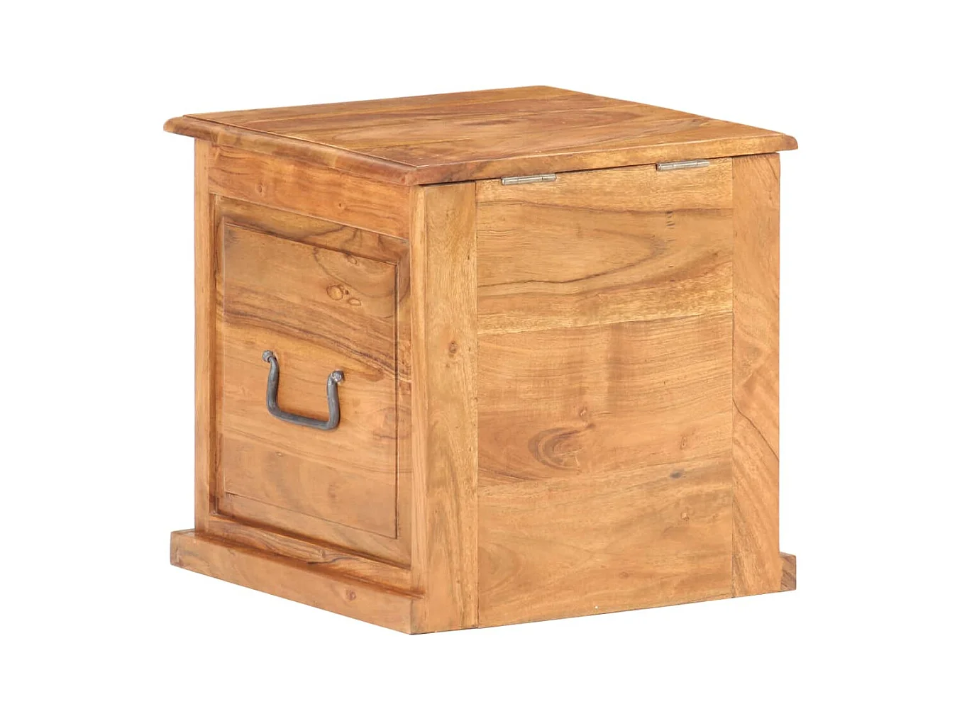 Kist 40x40x40 cm massief acaciahout