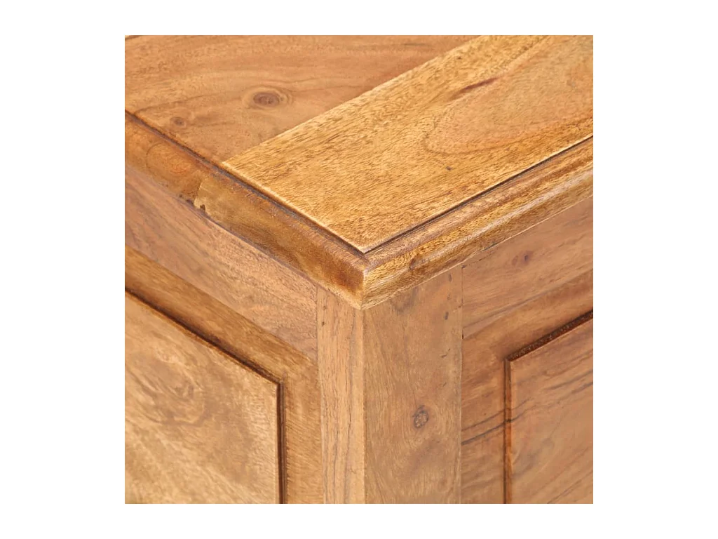 Kist 40x40x40 cm massief acaciahout