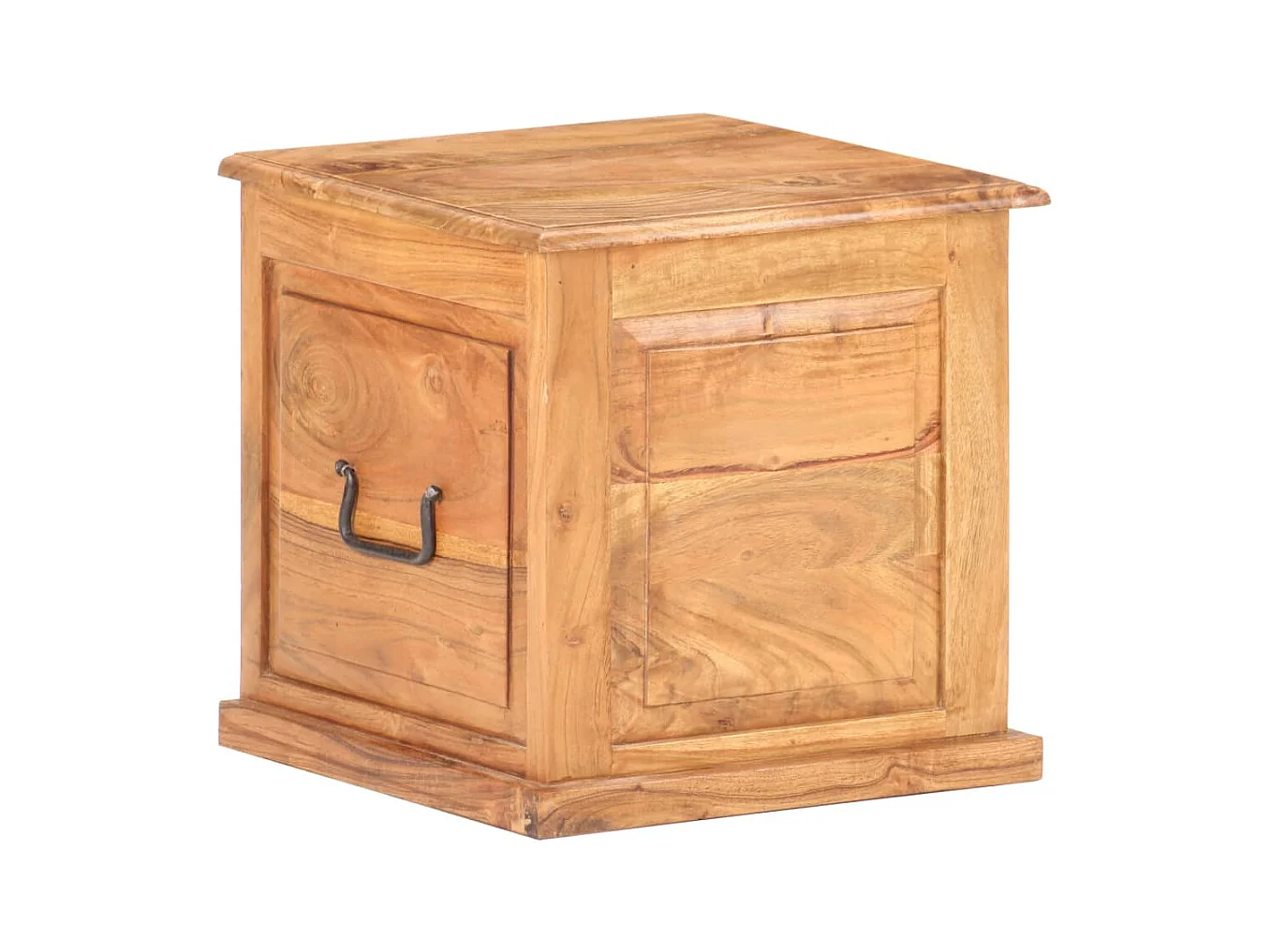 Kist 40x40x40 cm massief acaciahout