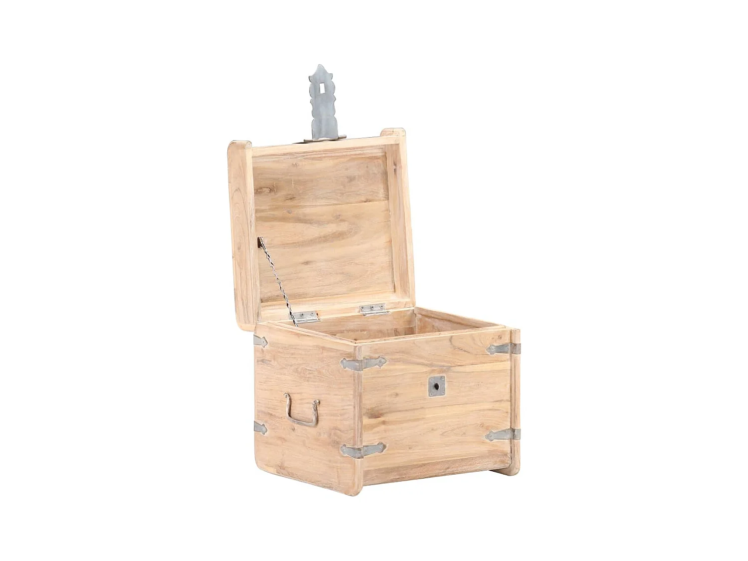 Coffre 40x40x40 cm Bois d'acacia solide