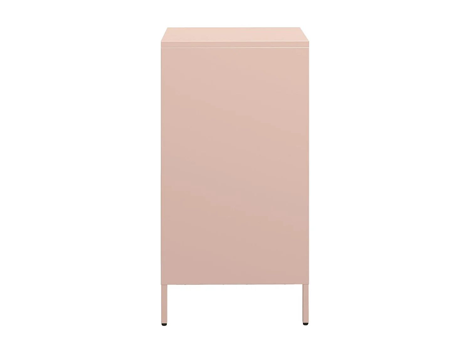 Buffet rose 35x39x73,5 cm acier laminé à froid