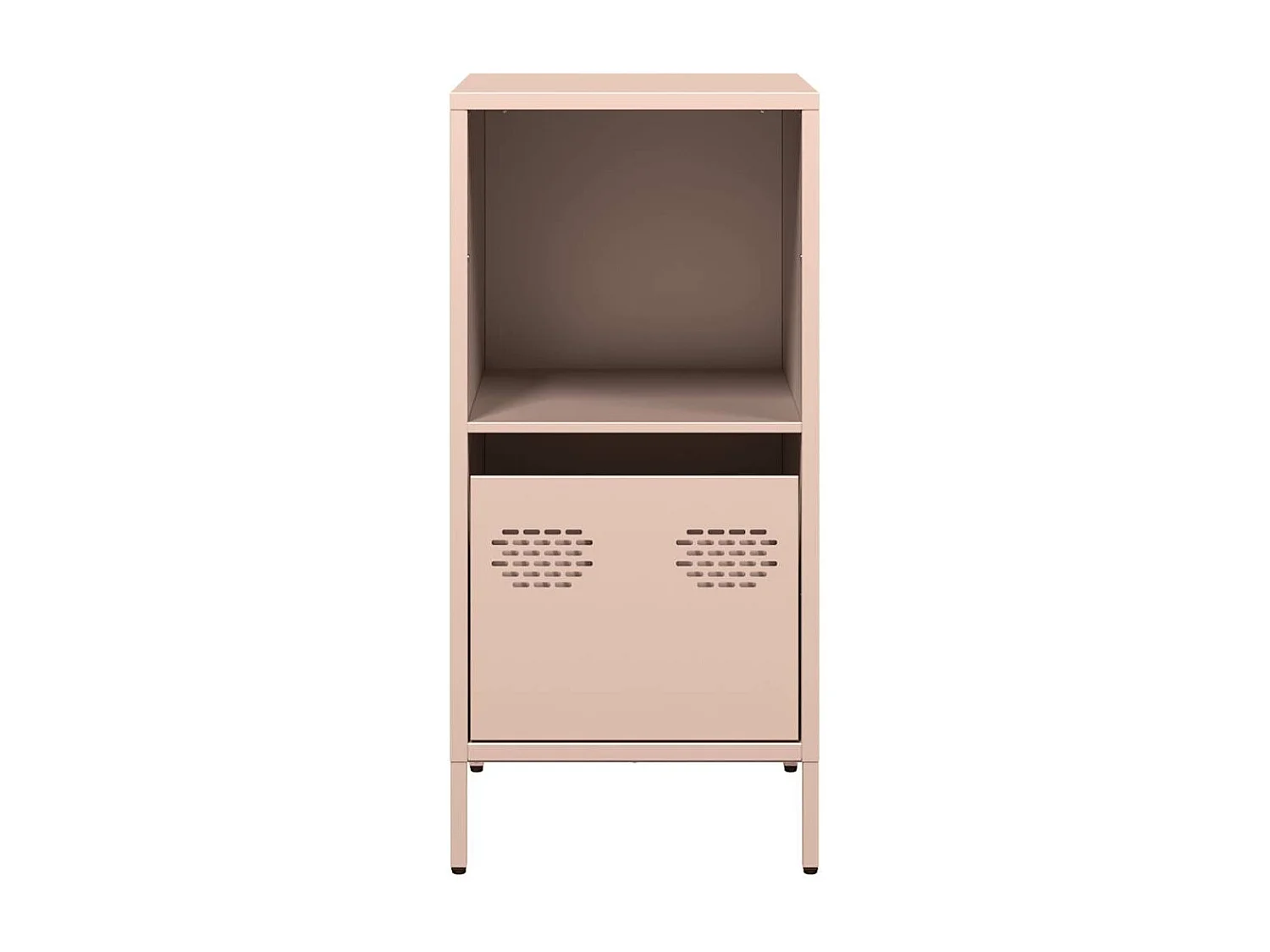Buffet rose 35x39x73,5 cm acier laminé à froid