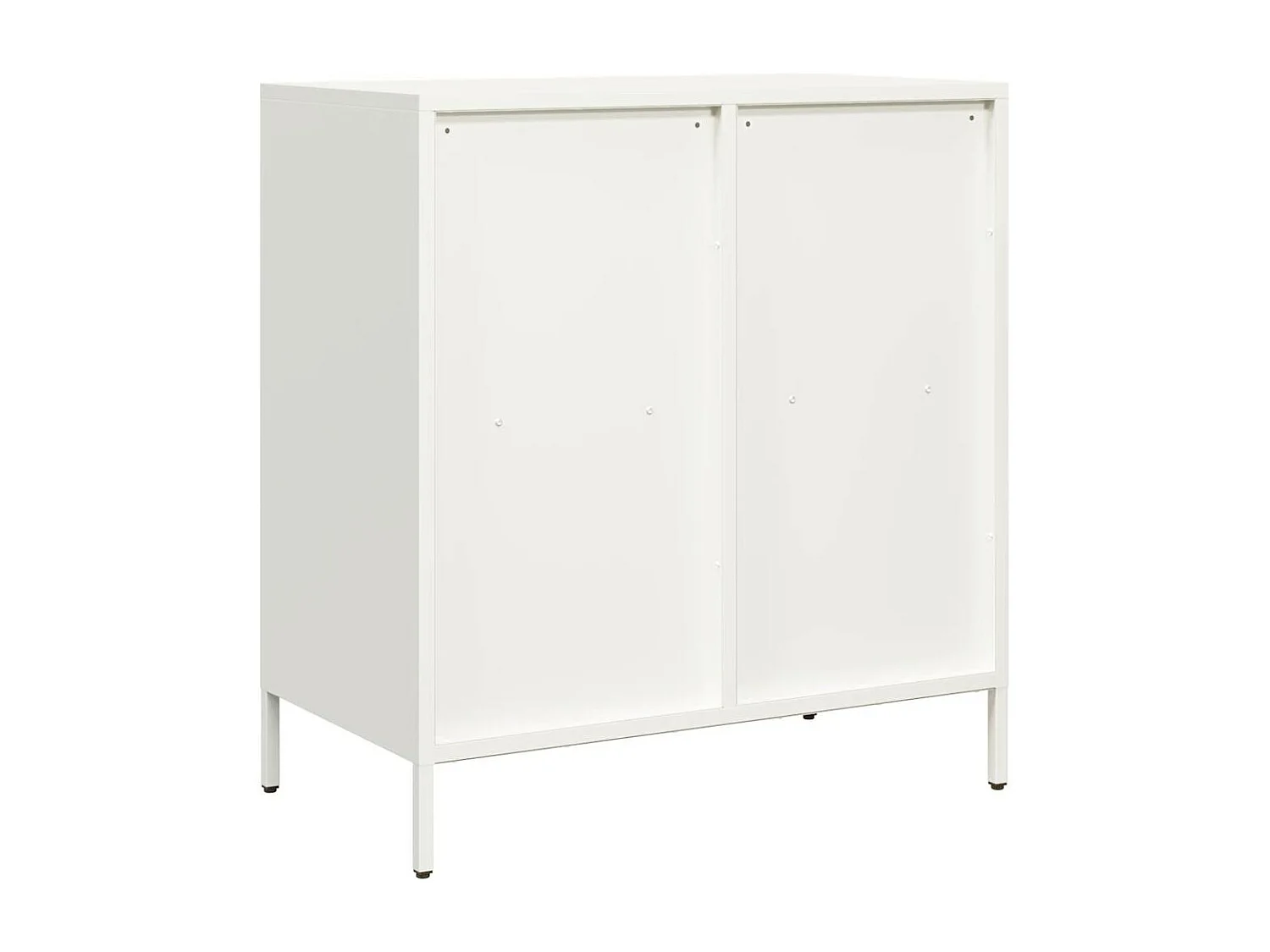 Buffet blanc 68x39x73,5 cm acier laminé à froid