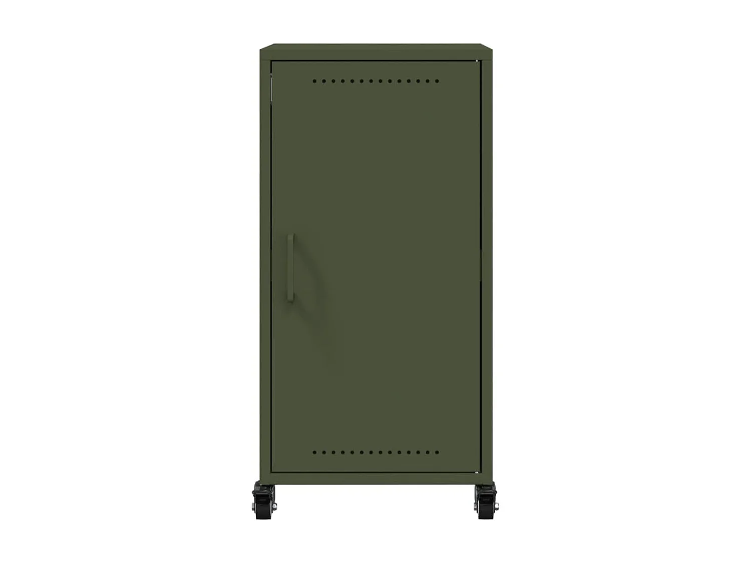 Credenza Verde Oliva 36x39x72 cm in Acciaio