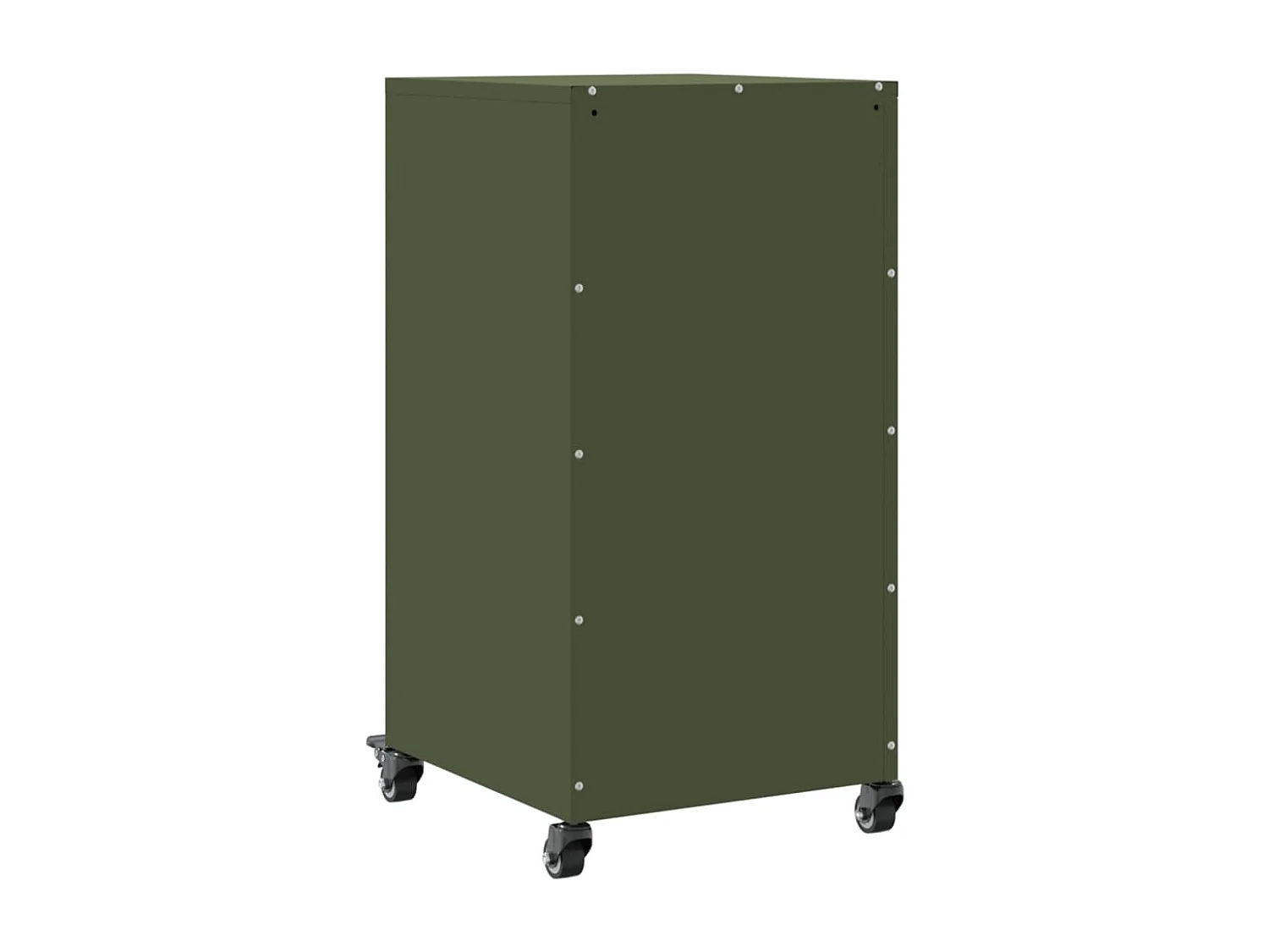 Credenza Verde Oliva 36x39x72 cm in Acciaio