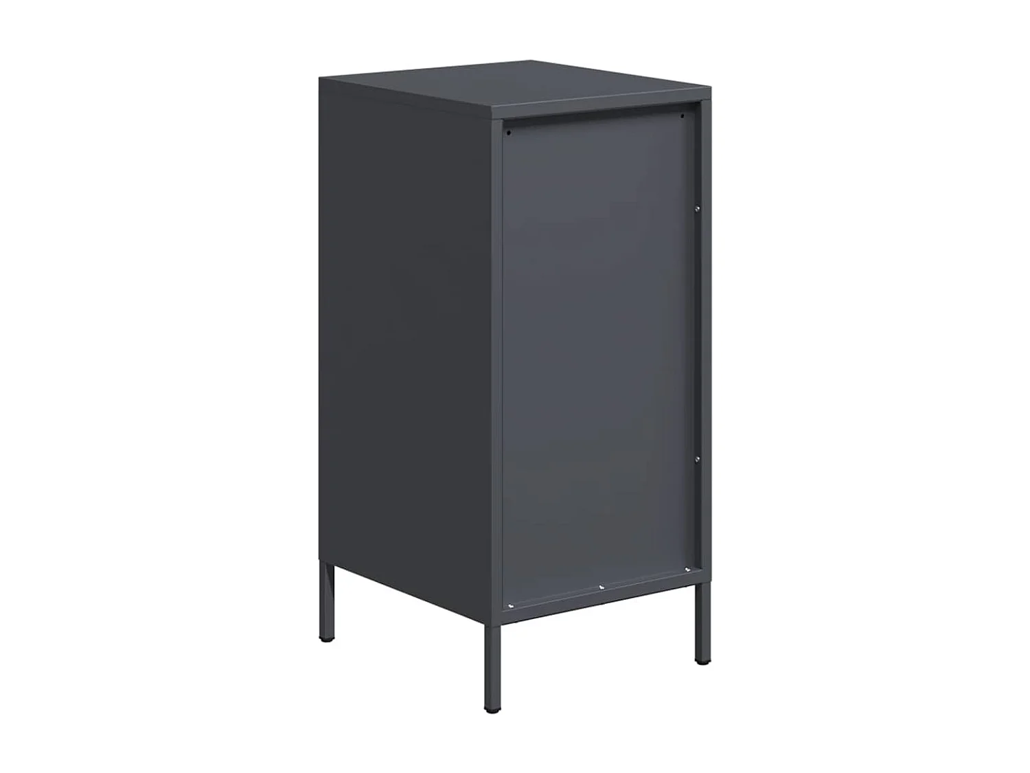 Buffet anthracite 35x39x73,5 cm acier laminé à froid